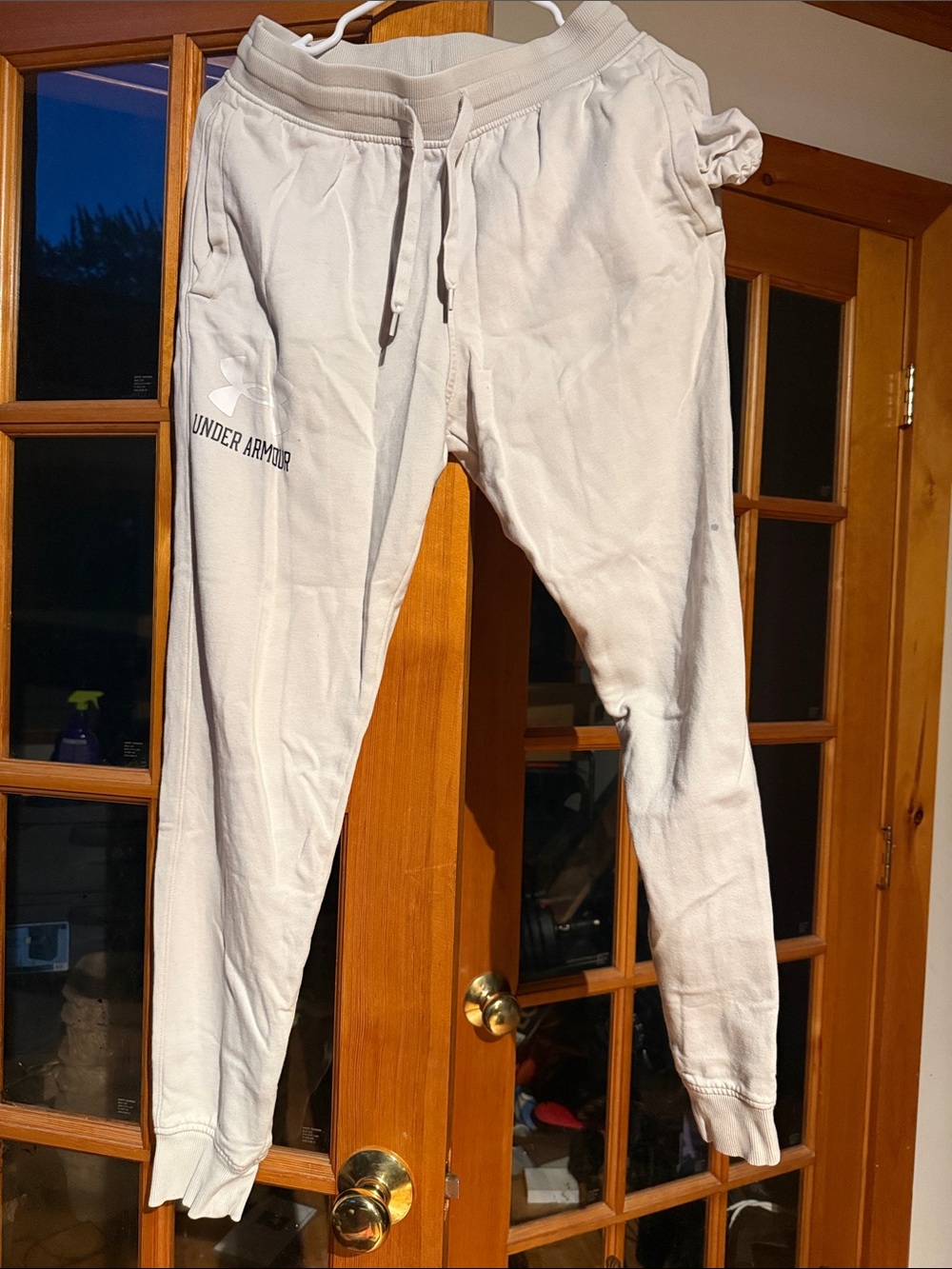 Under Armour Off-White Drawstring Joggers